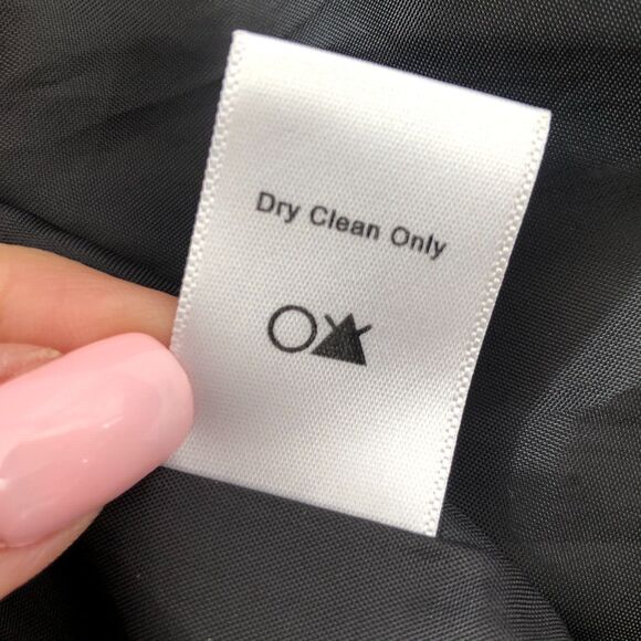 ASTR Black Cream Plaid Long Line Classic Preppy Open‎ Front Duster Jacket Coat S - Picture 13 of 16